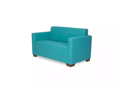 Turquoise Two-seater Upholstered furniture Study room Modern sofa Luxury couch