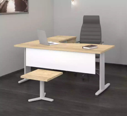 Corner desk Table Office Furnishings Furniture Desks 180x160