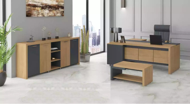 Office Furnishings sfurniture Desk Chest of drawers Coffee table Luxury Furniture 3pcs