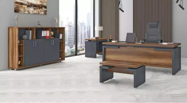 Office Set Study room furniture Complete's Set Desk Filing cabinet