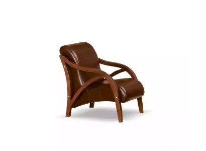 Modern Brown Armchair Study room furniture Armchair Office Furnishings