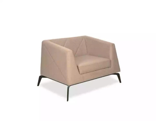 Beige Luxury Armchair Office furniture Upholstered armchair Study room furniture