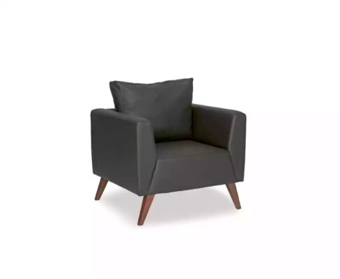 Black Armchair Design Upholstery Seat Study room Office Office new