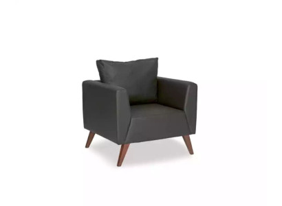 Black Armchair Design Upholstery Seat Study room Office Office new