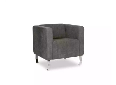 Gray Armchair Modern Design Furniture Study room new Office Textile