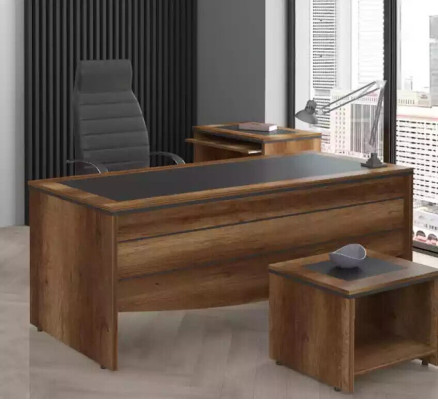 Study room Desk Wood Office desk Office Furniture Executive desk