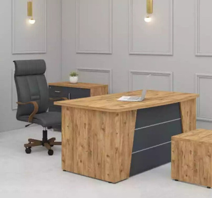 Desk Office Furniture Study room Wood Computer desk Office Table