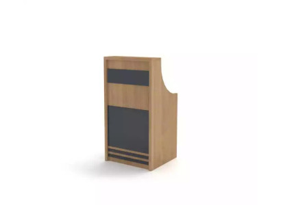 Wood standing desk lectern mobile standing table study room office furniture desk