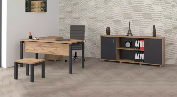 Office for Law Firm Office Practice Complete e Furnishings Wardrobe Table 3pcs