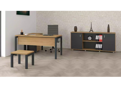 Office Furnishings Desk Filing cabinet Wardrobe Coffee table 2-piece set