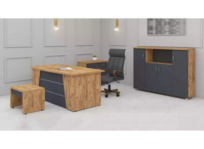 Modern Complete Set Office furniture Study room furniture Luxury 4-piece set