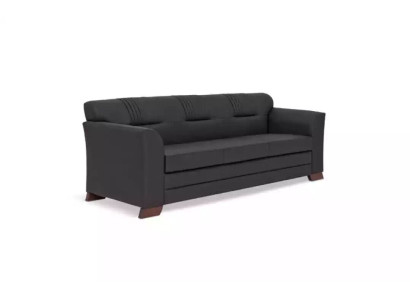Textile Sofa Luxury Three Seater Upholstered Couch Study room Furnishings Office