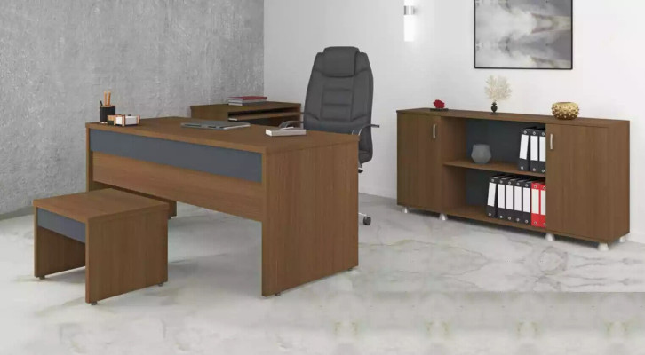 Table Office Study room Office furniture Desks Cabinets 3pcs