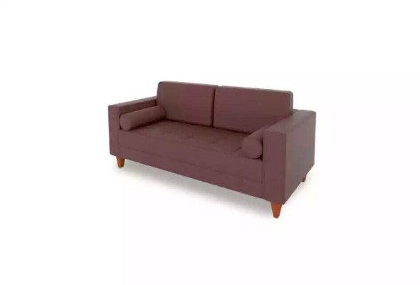 Modern Two-seater Upholstered furniture Couch Textile Sofas Office Furnishings