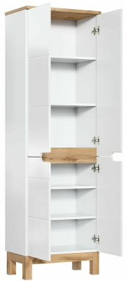 Bathroom Cabinet Tall Cabinet Wardrobe Storage Bathroom White Bathroom