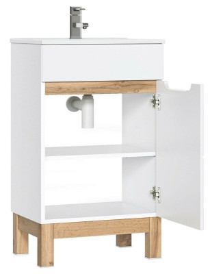 Washbasin Wardrobe Shelf Cabinets 50cm Washbasin Washbasin