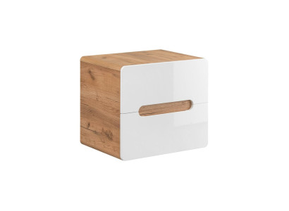 Wall cupboard Wardrobe Shelf Oak White Pharmacy Shelves Wall Cabinet