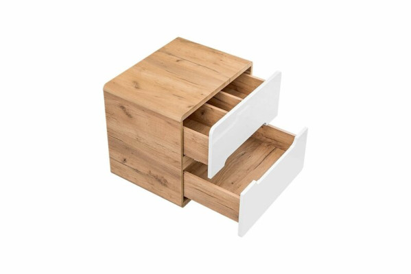 Wall cupboard Wardrobe Shelf Oak White Pharmacy Shelves Wall Cabinet