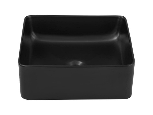 Washbasin Black Ceramics Attachment Table Plate Washbasin Basin Attachment