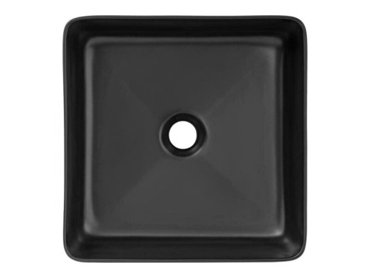 Washbasin Black Ceramics Attachment Table Plate Washbasin Basin Attachment
