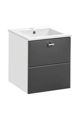 Bathroom furniture set 40cm Washbasin with base cabinet Washbasin drawer Wall cupboard