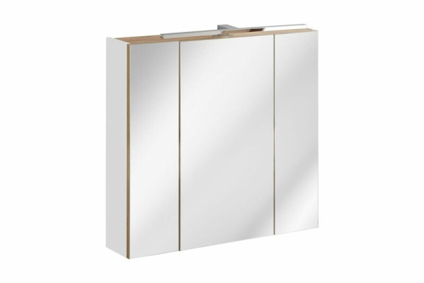 Mirror cabinet wall cabinet Bathroom cabinet with Mirror 80 cm decorative LED