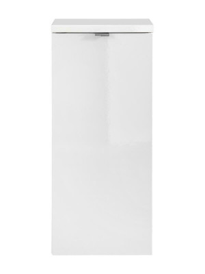 Universal Wall Cupboard Wardrobe Decorative Bathroom Furniture with a Laundry Basket