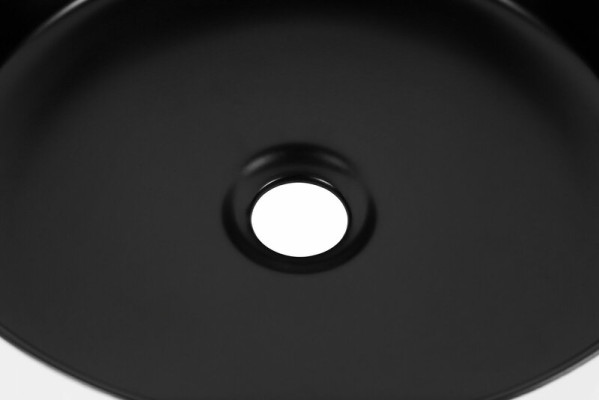 Round basin attachment Washbasin Black White basin Washbasin