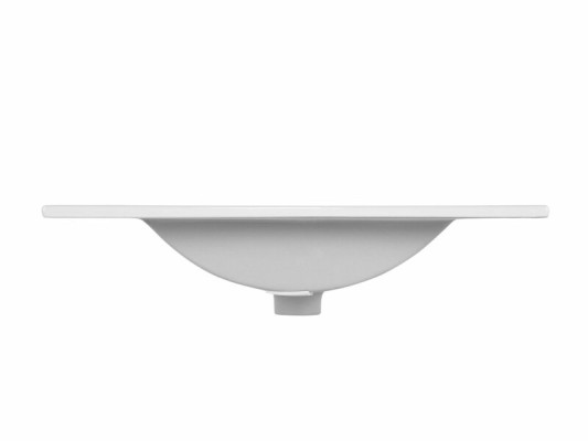 Deko Ceramics Washbasin Washbasin Countertop washbasin White Washbasin