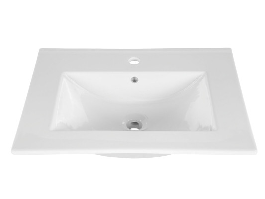 Washbasin built-in washbasin Washbasin 81 x 46 cm White Washbasin