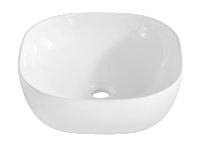 Ceramics Washbasin Modern Washbasin Decorative Countertop Washbasin White