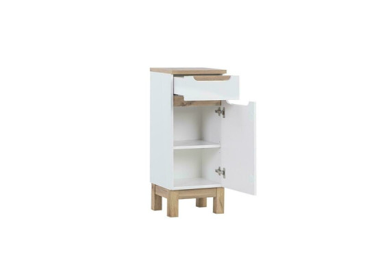Bathroom furniture base cabinet shelves with feet high gloss white bathroom cabinet