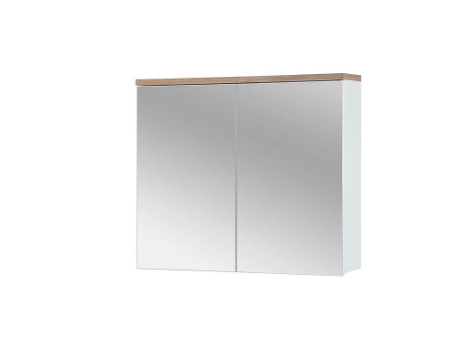 Mirror cabinet wall cabinet Bathroom cabinet with Mirror 80 cm