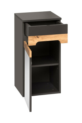 Bathroom Bathroomfurniture Shelf Wardrobe Furniture Brown Cabinets Pharmacies