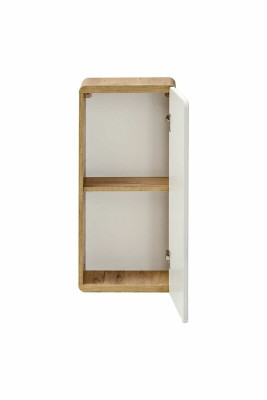 Wall cupboard Wardrobe Shelf Oak pharmacy shelves wall cabinet