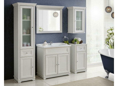 Design Bathroom Furniture Bathroom 5 pcs. Deco Set Suite Wardrobe Washbasin
