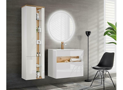 Design Bathroom Furniture Bathroom 3 pcs. Set Suite Wardrobe Washbasin