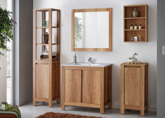 Design Bathroom Furniture Bath Set Decorative Suite Wardrobe Washbasin
