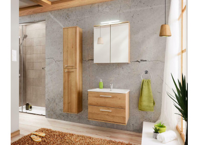 Design Bathroom Furniture Bathroom 3 pcs. Deco Set Suite Wardrobe Washbasin