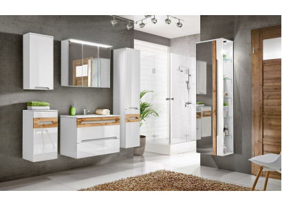 Design Bathroom Furniture Bathroom 6 pcs. Set Suite Decorative Wardrobe Washbasin