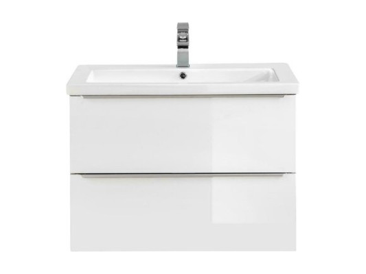 Bathroom furniture set 80cm Washbasin with base cabinet Washbasin drawer Wall cupboard