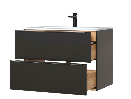 Luxury Washbasin Washbasin base cabinet Wardrobe basin washbasin bathroom 80cm