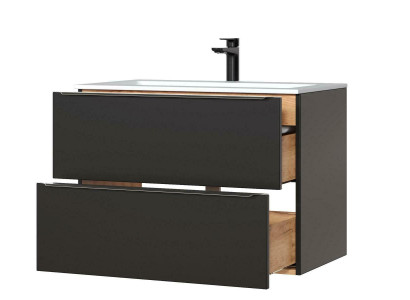 Luxury Washbasin Washbasin base cabinet Wardrobe basin washbasin bathroom 80cm