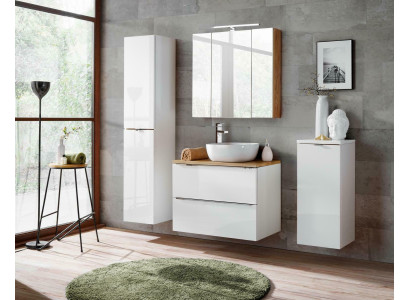 Design Bathroom Furniture Bathroom 4 pcs. Set Suite Decorative Wardrobe Washbasin