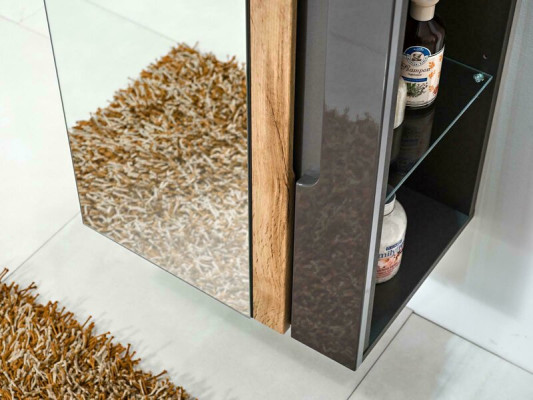 Led Wall cupboard Bedroom Furniture Cabinets Mirror Wardrobe Luxury