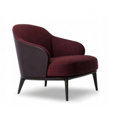 Designer Armchair Conference Armchair Dining room Chair Office chair in red new