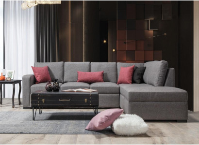 Living room Upholstery Furniture Luxury Corner sofa L-shape Modern Design Sofa Couch