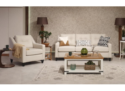 Design Living room Sofa set Three Seats Sofa Modern Furnishings Armchair