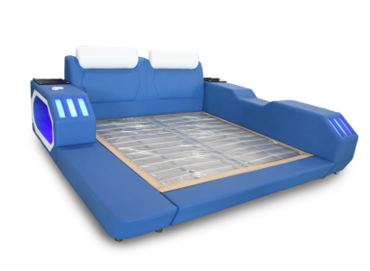 Multifunction Beds Led Luxury Design Blue's Bed Hotel Double 180x200