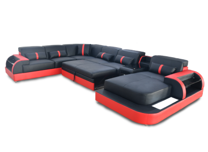 Multifunction Sofa Couch Living landscape Couches Upholstery Sofas LED Bed function